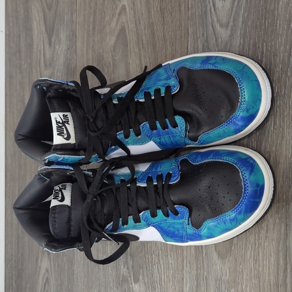 Nike Air Jordan 1 Tennis Shoes Og Tye Dye Shoes - Picture 3 of 12